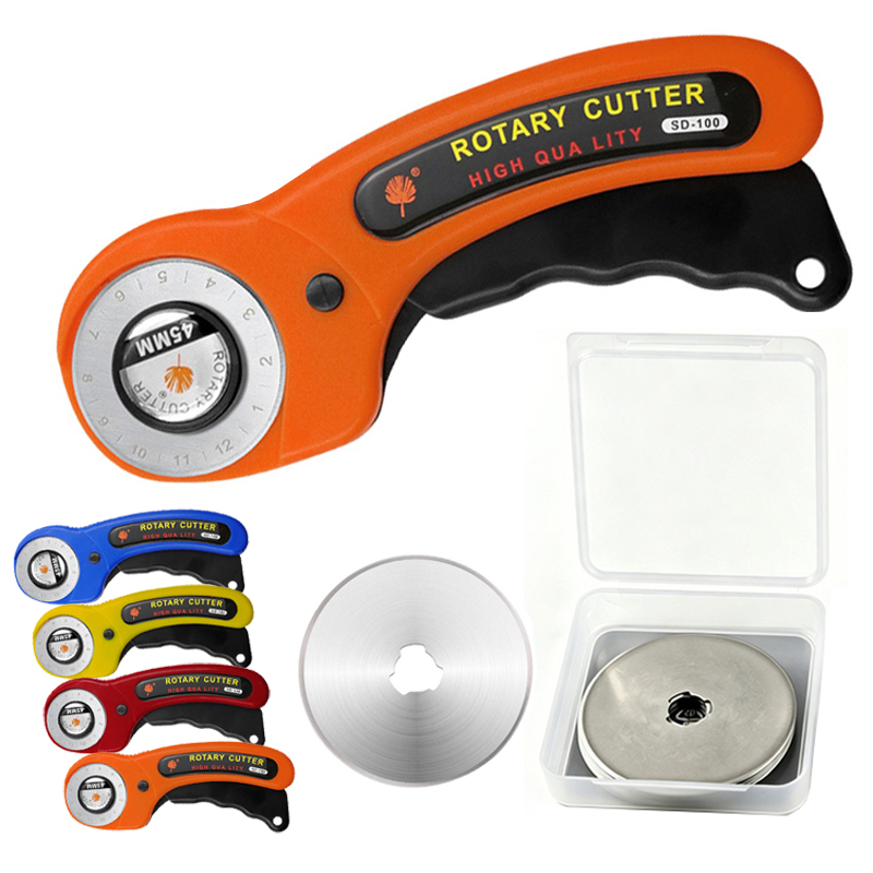 Rotary Cutter For Fabric 45Mm - Pemotong Kain Putar dengan Bilah 45mm,