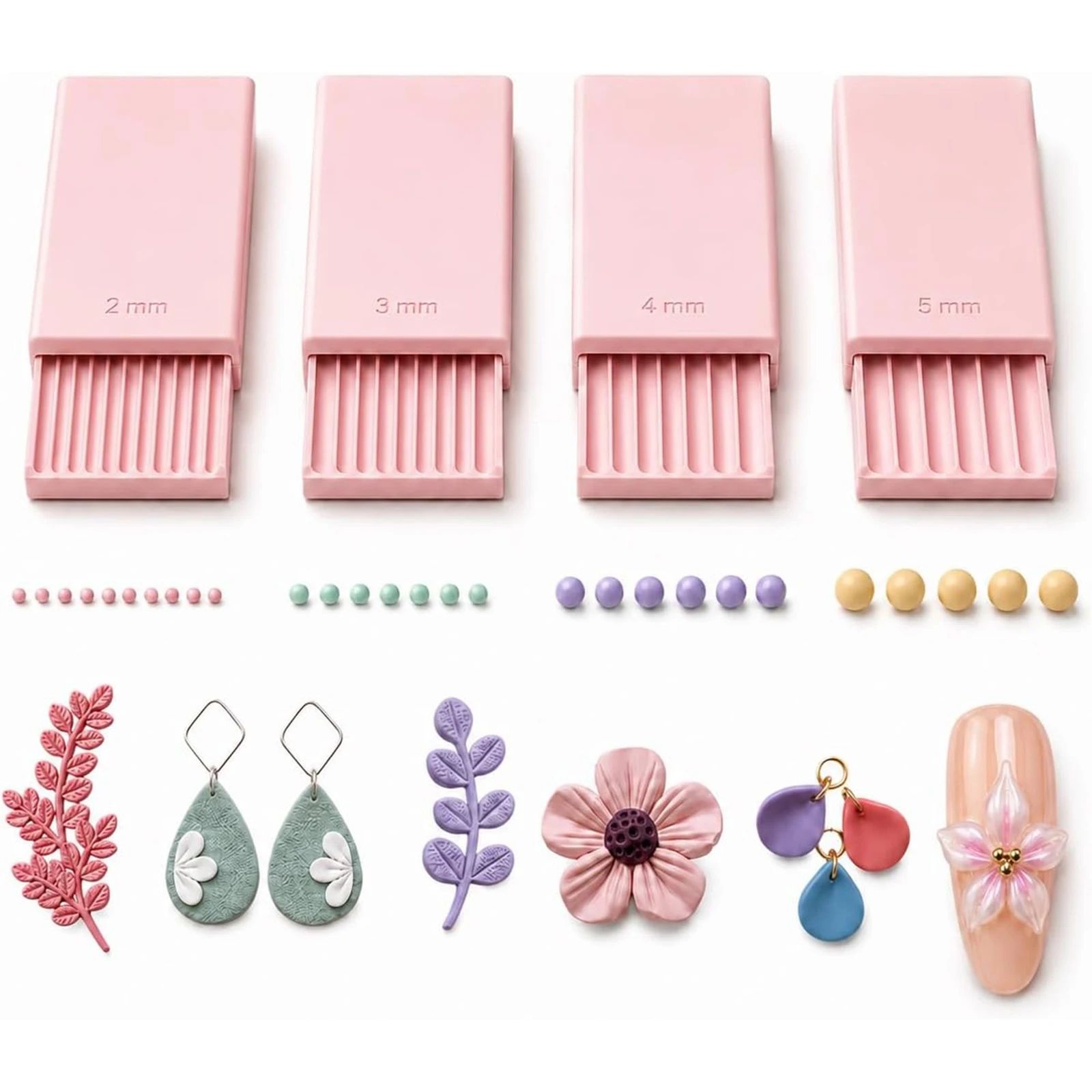 Craft Tools - 4PCS Alat Pembuat Bola Gel Tanah