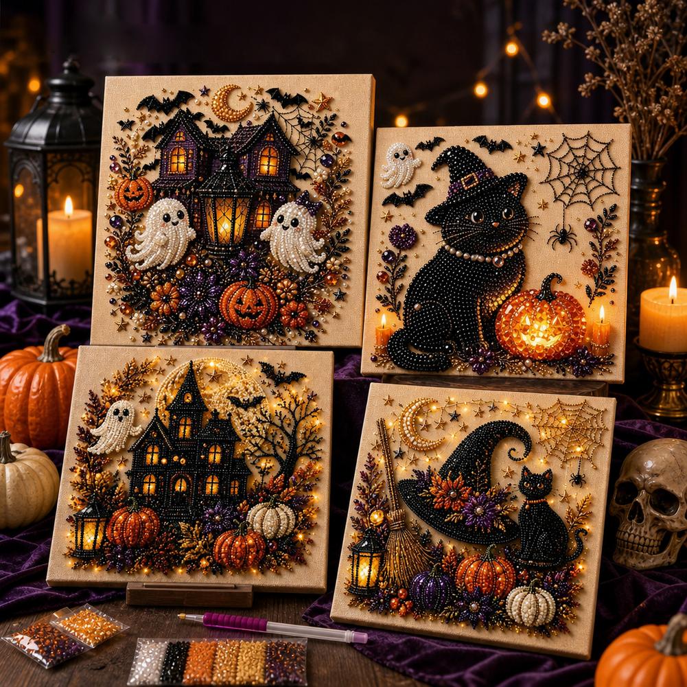 Painting Supplies - Kit Seni Mutiara 3D Hantu &
