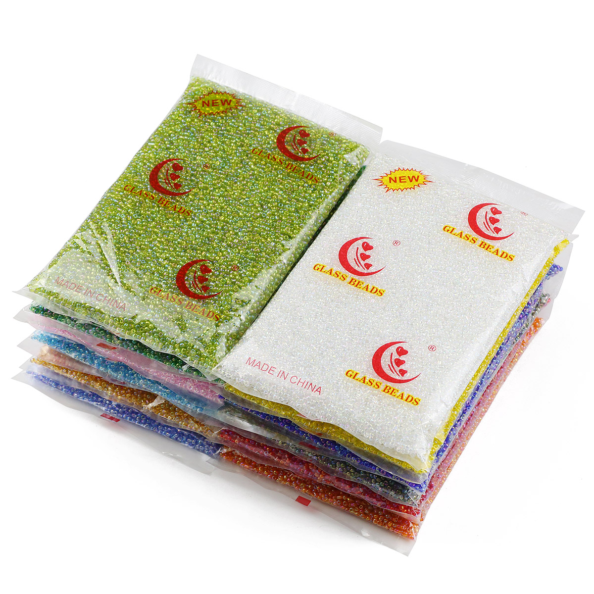 450g 2mm 3mm AB warna jimat ka - Glass Seed Beads 2Mm Jewelry Making ulasan dan harga