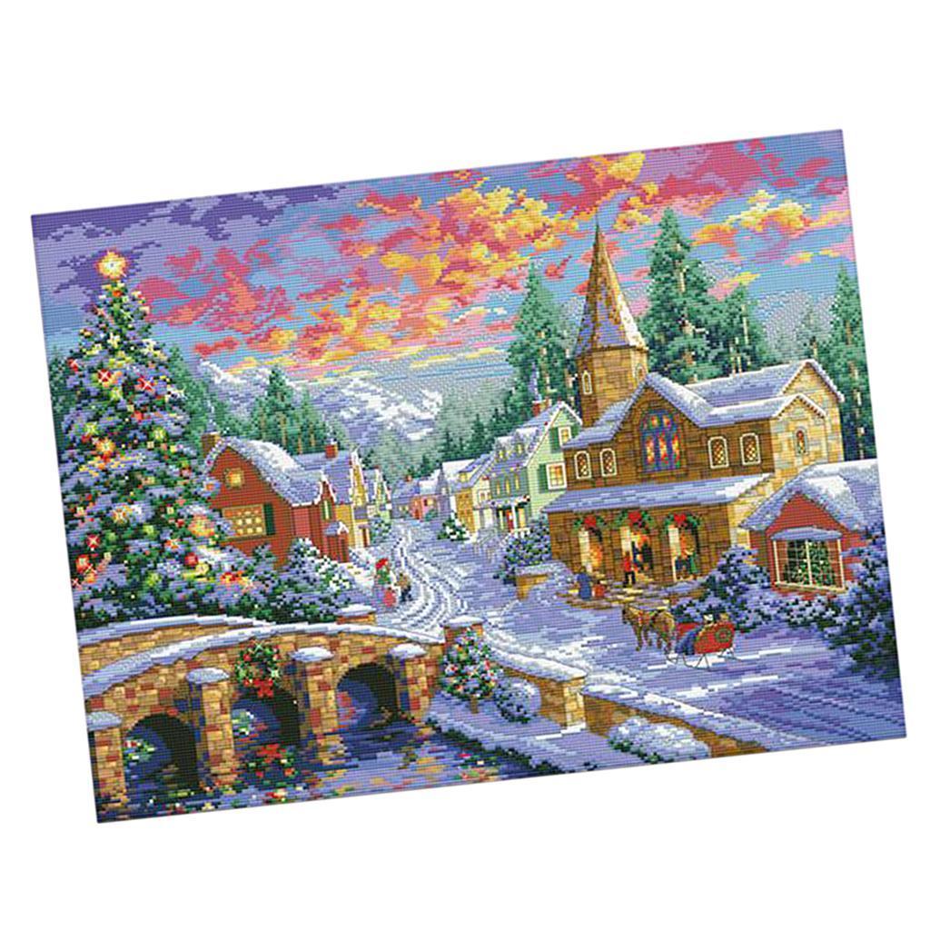Perlengkapan Kerajinan Jahit D - Cross Stitch Stamped Kits Beginners ulasan dan harga