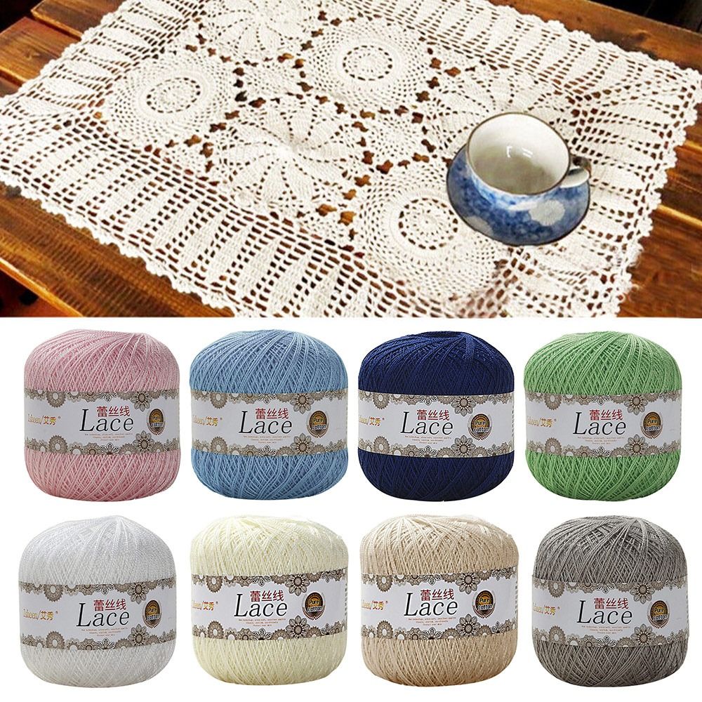 Benang renda katun lembut, ben - Cotton Embroidery Thread Skeins ulasan dan harga