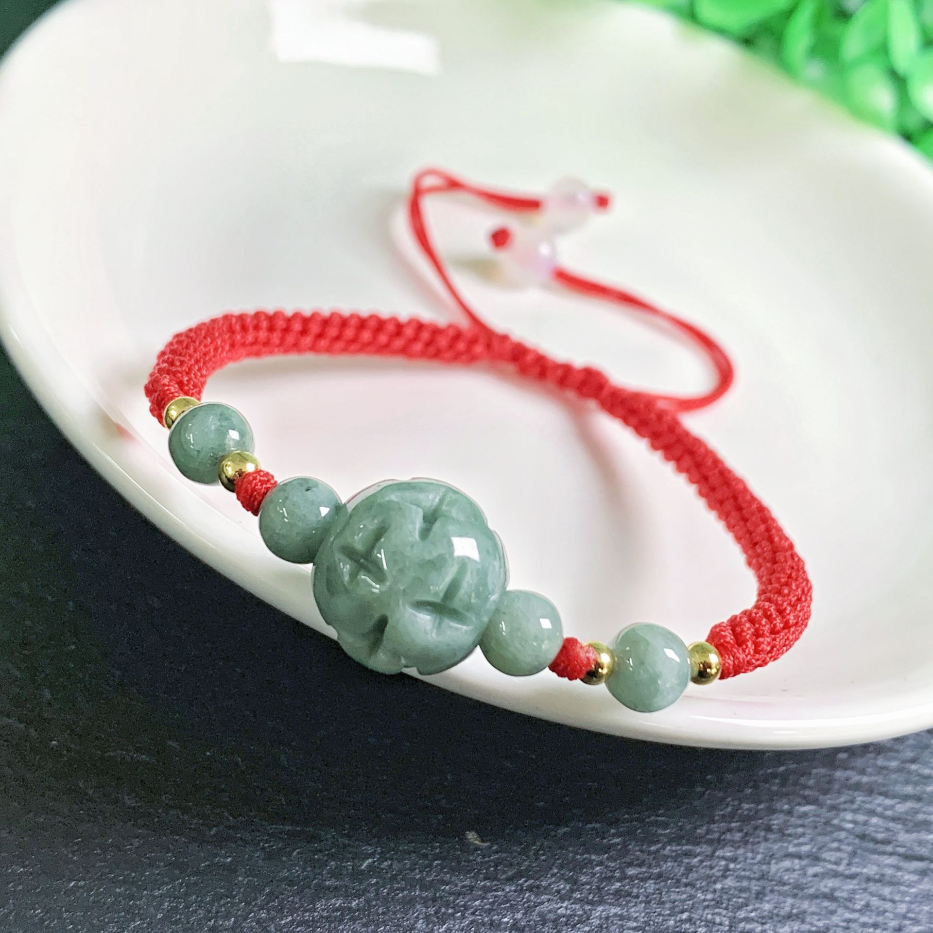 Gelang Manik Ukiran Giok Myanm - Beading ulasan dan harga