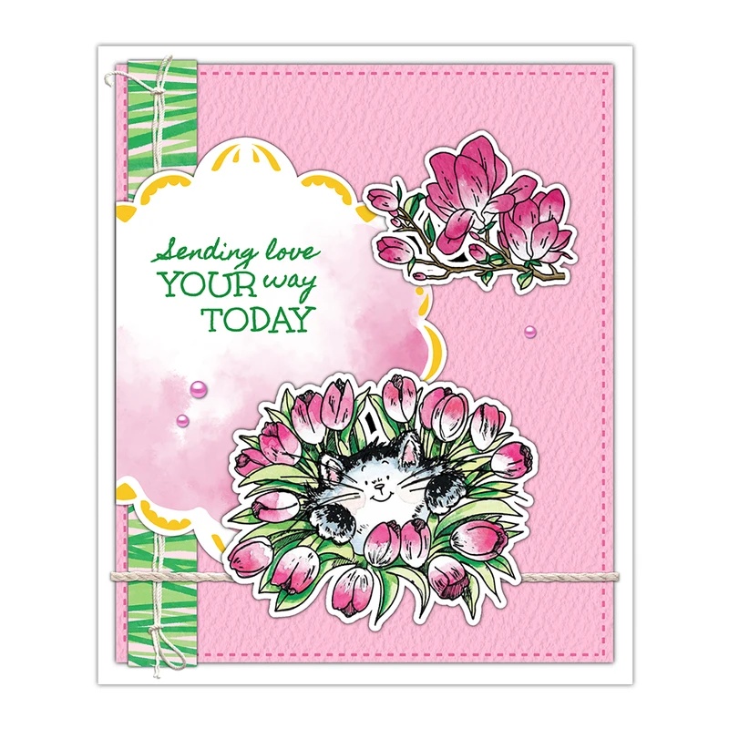 Stempel Transparan Suncraft Mo - Clear Silicone Stamps For Card Making ulasan dan harga