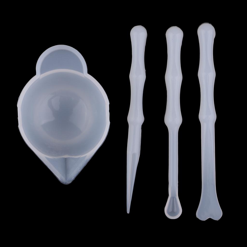 Perlengkapan Cetakan Resin, Se - Silicone Epoxy Resin Molds Set ulasan dan harga