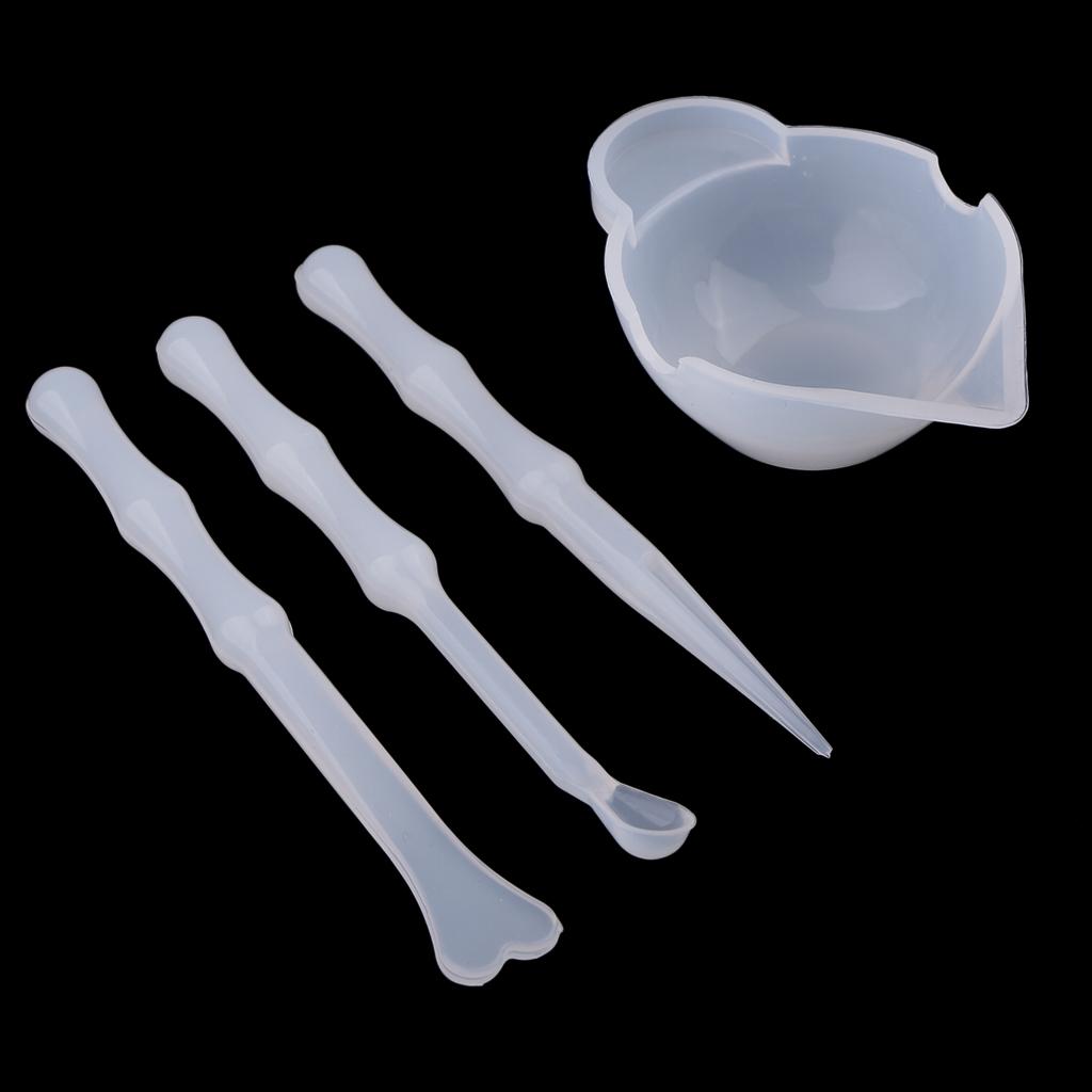 Perlengkapan Cetakan Resin, Se - Silicone Epoxy Resin Molds Set ulasan dan harga