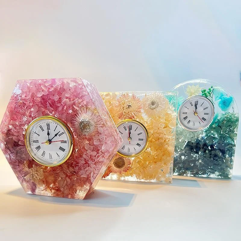 Jam Set ornamen cetakan siliko - Silicone Epoxy Resin Molds Set ulasan dan harga