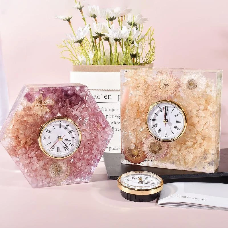 Jam Set ornamen cetakan siliko - Silicone Epoxy Resin Molds Set ulasan dan harga