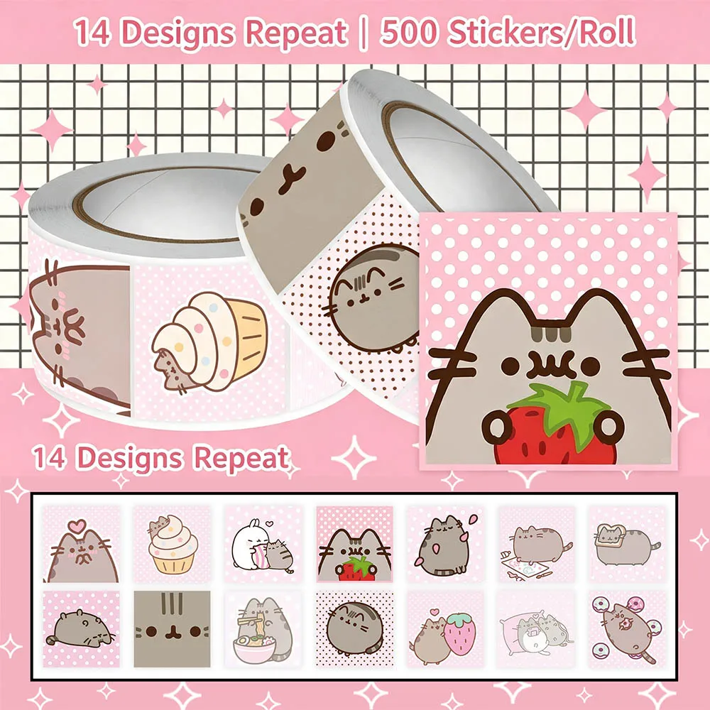 Hou 500 buah Stiker Gulung Kuc - Scrapbooking ulasan dan harga