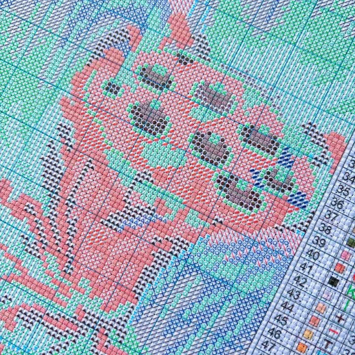 [CC4270 - Selamat Tahun Baru]  - Cross Stitch Stamped Kits Beginners ulasan dan harga