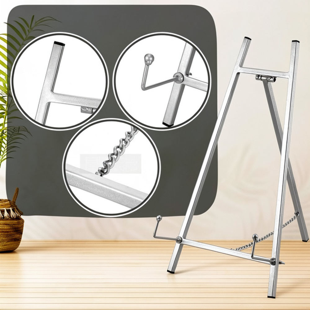 Stand Easel Seni Logam Portabe - Painting Supplies ulasan dan harga